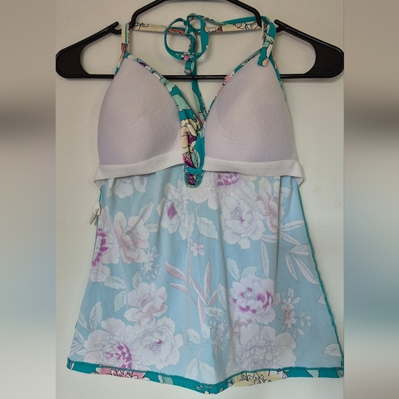 Apt. 9 Pink Sleeveless Ruffled Tank Top - Picture 3 of 5